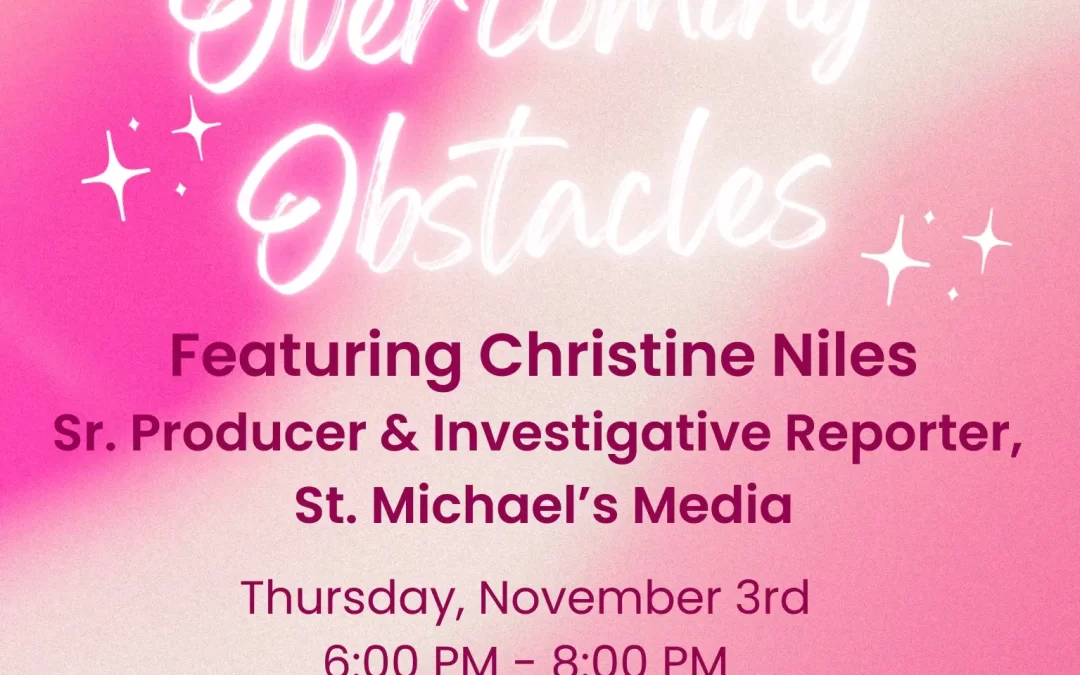 Overcoming Obstacles: Roadmap to Joy November 3