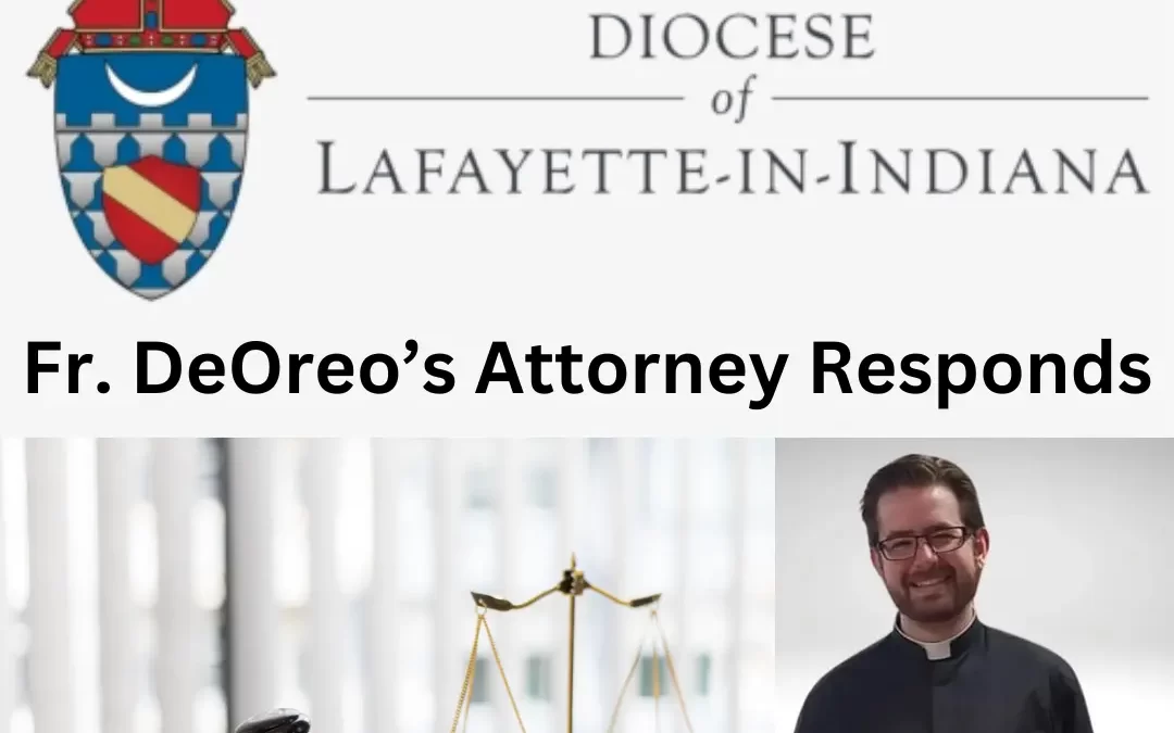 Father DeOreo’s Attorney Responds