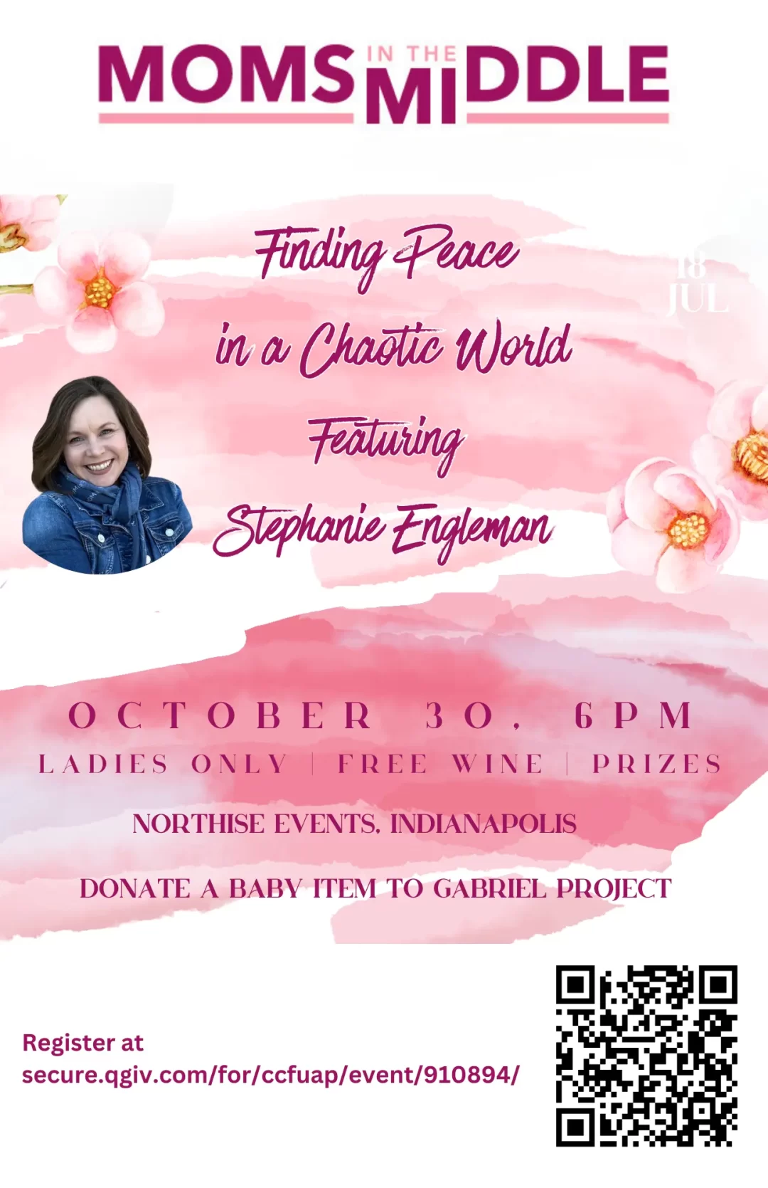 Moms in the Middle: Finding Peace in Chaotic World, Oct 30